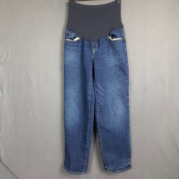 Old Navy Denim - Old Navy Maternity Jeans Womens 8 Blue Skinny Medium Wash